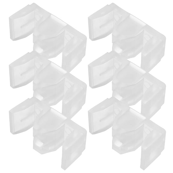 HOMEMAXS 6-Pack Sliding Shower Door Bumpers with Screws, Anti-Collision Pads and Water Seal Strip for Frameless Glass Bathroom Doors