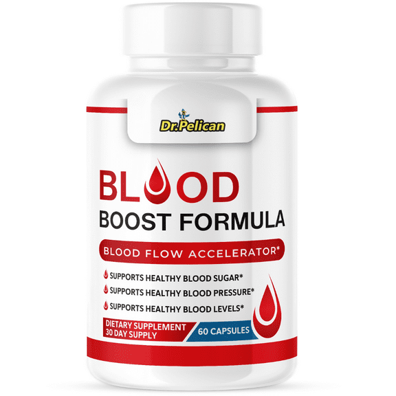 Blood Boost Formula- Blood Support- 60 Capsules