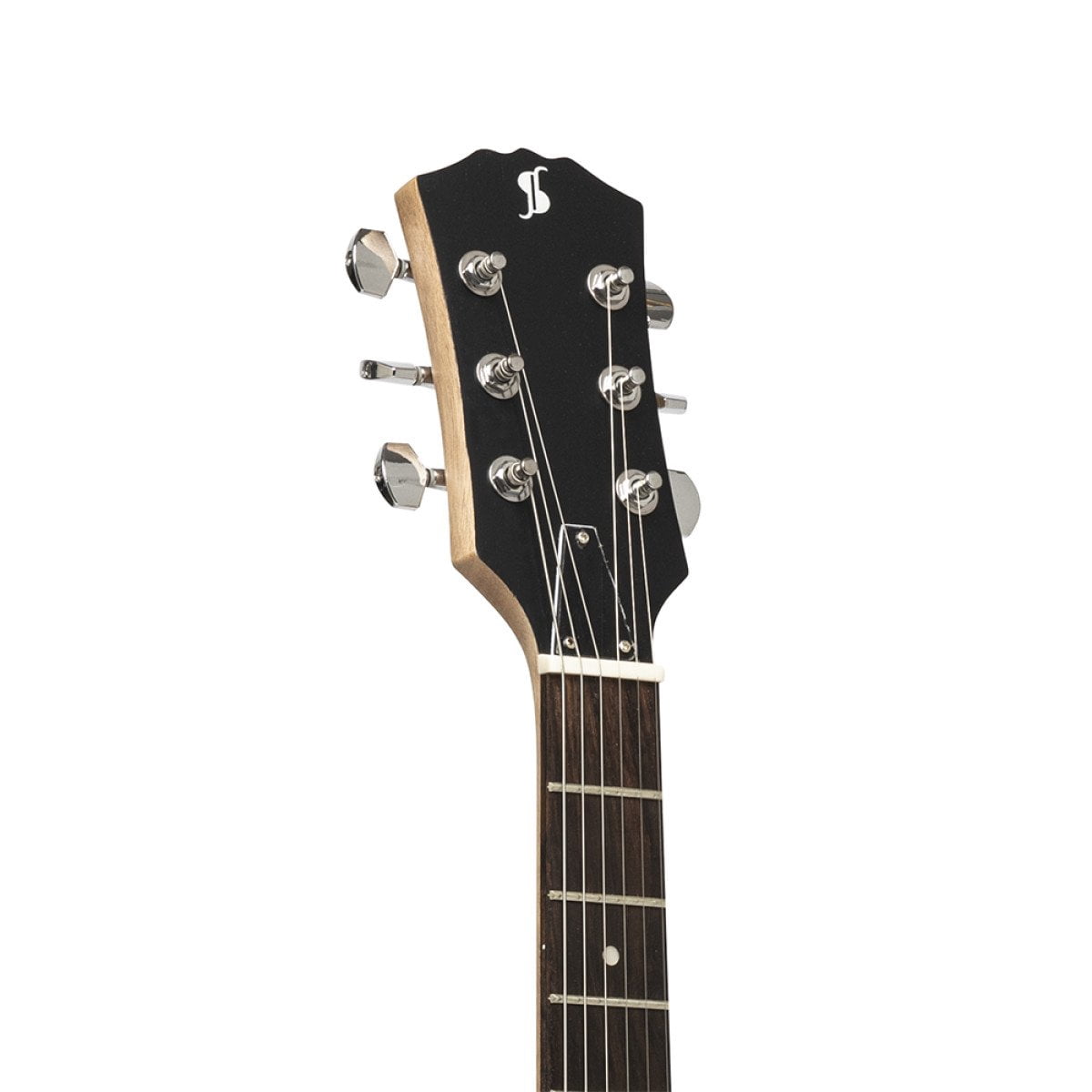 Stagg 26835 L Series Electric Guitar Humbucker P90 - Black