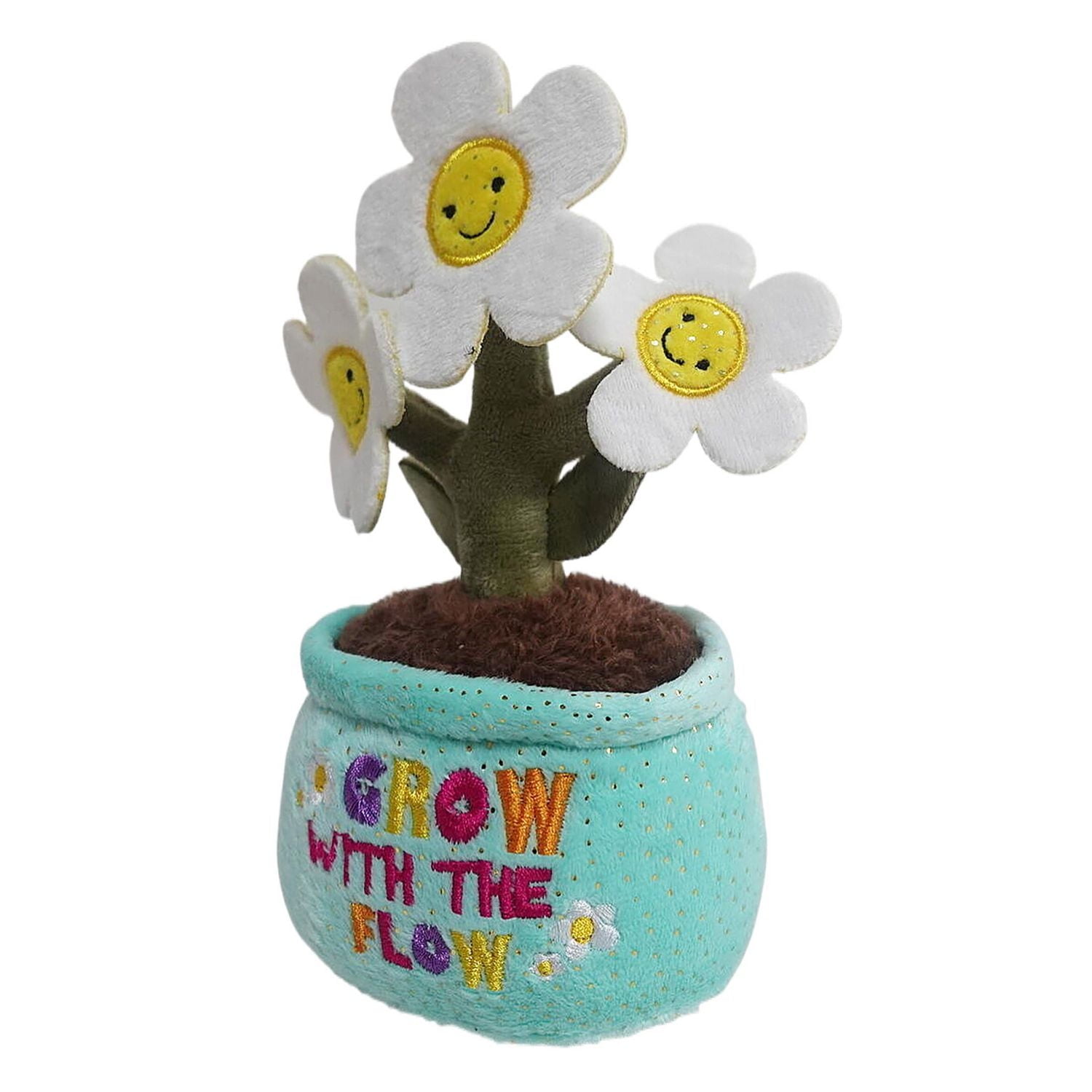 Way To Celebrate Mother's Day Plush Daisy,7.5inch height for 3 years and up