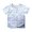 Sky Blue, variant on Toddler Girls' Fish Scale Print Casual Shirt Summer Short Sleeve Top For Child 3-4T