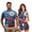 250th Patriotic Floral, variant on Jeiento Silver Glitter Matching Couple Golf Outfits His and Hers Quick Dry Shirt for Men Women Sleeveless Tennis Dress with Built in Shorts Pockets Summer Activewear