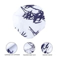 thumbnail image 2 of 1PC Chef Hat Waiter Uniform Bakery BBQ Grill Hat Restaurant Cook Work Hat (White Bamboo), 2 of 8