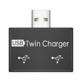 thumbnail image 2 of Hub de cargador USB Cateissary Negro, 2 of 6