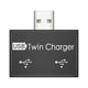 thumbnail image 4 of Inteprter USB2.0 Splitter de alta velocidad Hub Adaptador doble Práctico Conector convertidor de energía Accesorios de computadora Negro Negro 10Conjunto, 4 of 6