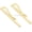 Gold, variant on Silver 80mm Money Clip (2pcs) – Metal Cash Holder Insert for Wallet, Leathercraft & DIY Accessories