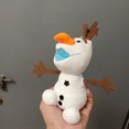 thumbnail image 4 of muñeco de nieve de peluche para niños, Frozen Olaf, relleno suave, Anime, regalo de vacaciones, almohada de felpa, 50cm, 4 of 5