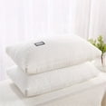 thumbnail image 3 of Mfigree Dormitory Pillow Household Pillow Core Spine Adult Pillow Core Sleeping Pillow for Neck, Shoulder, and Back Pain Relief; Ergonomic Orthopedic Contour - for Back and Side Sleepers, 3 of 9