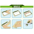 thumbnail image 4 of Japanbargain 1573X2 Juego De 2 Tapetes Para Sushi Con Rodillos Para Sushi, Tapete Para Sushi De Bambú, Tapete Para Hacer Sushi, Cuadrado De 9,5 Pulgadas, 4 of 5