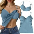 thumbnail image 2 of WCJM Under$ 5 Cute Push Up Strappy Embroidered Mesh Sheer Lingerie Set Women Tank Top Camisoles & Tanks, 2 of 4