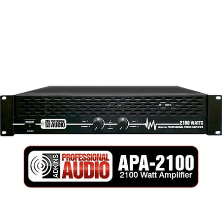 2100 Watt Professional DJ Power Amplifier - Adkins Pro Audio - Quality Audio at Aforadable