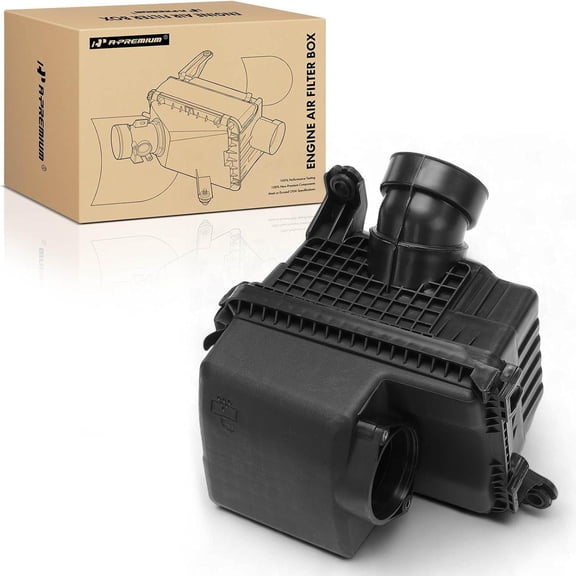 A-Premium Engine Air Filter Cleaner Box Housing Without Air Strainer Compatible with Hyundai Elantra 2019-2020 & Kia Forte 2019-2024, Forte5 2020-2024, 2.0L