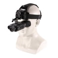 thumbnail image 1 of BekinTek Helmet Mounted Night Vision Monocular Head Mountable NVG Goggles Rechargeable Optics Telescope IR Full Dark Night View Camera 7x Infrared 8x Digital Zoom 1080 Video Record with 32G TF Card, 1 of 19