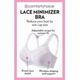 thumbnail image 5 of Comfort Choice Women's Plus Size Lace Minimizer Bra, 5 of 6