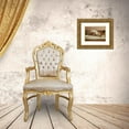thumbnail image 3 of Johann Baptist Reiter 14x12 Gold Ornate Wood Frame and Double Matted Museum Art Print Titled - Slumbering Woman (1849), 3 of 4