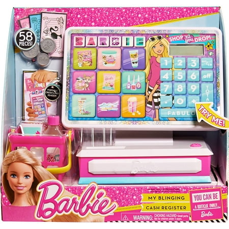 Barbie Blinging Cash Register - Walmart.com