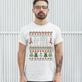 thumbnail image 3 of Tee Hunt Daddy Claus T-Shirt Merry Christmas for Dad Ugly Sweatshirt Xmas Men's Tee, White, 3X-Large, 3 of 5