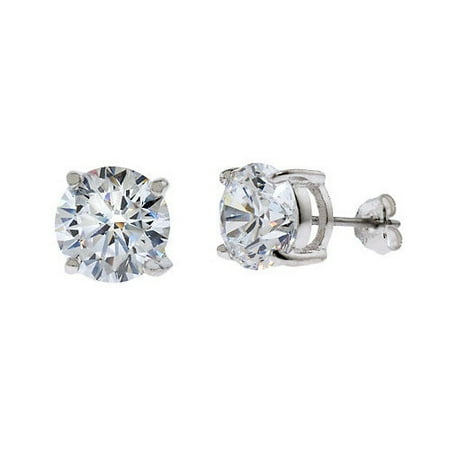 Rozzato .25 CT TW cubic zirconia Diamond Stud Earrings