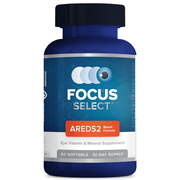 Focus Vitamins Focus Select® Macular Health Formula with Lutein and Zeaxanthin, Softgel, 60 Count