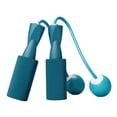 thumbnail image 1 of pitrice Cordless Jumping Rope Gym Exercise Fitness Weighted Jump Rope for Kids Ball dia.3.2cm Blue, 1 of 9