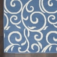 thumbnail image 2 of Nourison Grafix 2'3" x 7'6" (8' Runner) Blue Area Rug Bohemian Contemporary Botanical by Nourison, 2 of 7