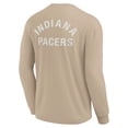 thumbnail image 3 of Unisex Fanatics Khaki Indiana Pacers Elements Super Soft Long Sleeve T-Shirt, 3 of 3