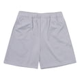 thumbnail image 2 of Ahuyic Plus Size Pants for Men,Mens Pants,Mens Solid Color Sports Fitness Training Breathable Holiday Mesh Beach Shorts Pockets Cropped Pants,Gray,XXXL, 2 of 4