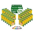 thumbnail image 2 of Crayola Bulk Markers for Kids, 24 packs of 10, Broad Line, Valentines Day Party Supplies, 2 of 8