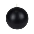 thumbnail image 2 of Zest Candle 2-Piece Ball Candles, 4-Inch, Black, 2 of 4