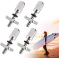 thumbnail image 1 of tornillos para aletas de SUP, tornillos para aletas de tabla de surf con caja de plástico, kit de reemplazo de tornillos para aletas de tabla de paddle de acero inoxidable, accesorios para tabla, 1 of 5