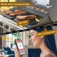 thumbnail image 4 of Termómetro inalámbrico para carne BBQOVN WiFi y Bluetooth negro, 4 of 6