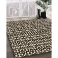 thumbnail image 3 of Ahgly Company Tapis Rond Lavable en Machine Intérieur Transitionnel Gris Minuit, 4 Pieds Rond, 3 of 7