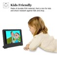 thumbnail image 6 of For iPad 7th Generation Case for Kids with Tempered Glass Screen Protector – iPad 10.2 inch 2019 Case for Kids Shock Proof Protective Heavy Duty Cover with Handle Stand for 2019 Apple iPad 10.2 Black, 6 of 11