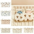 thumbnail image 2 of LIANGXR Baby Storage Bag Hangings Organize Baby Bedside Storage Bag with 2 Pocket Lightweight Bag for Diapers Pacifiers & More, 2 of 9