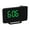 Green, variant on FFENYAN Alarm Clock LCD Projection Digital Weather Snooze Alarm Clock LED Backlight Color Display