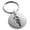Silver, variant on Stainless Steel Exalted Dragon Blade Engraved Small Medallion Circle Charm Keychain Keyring