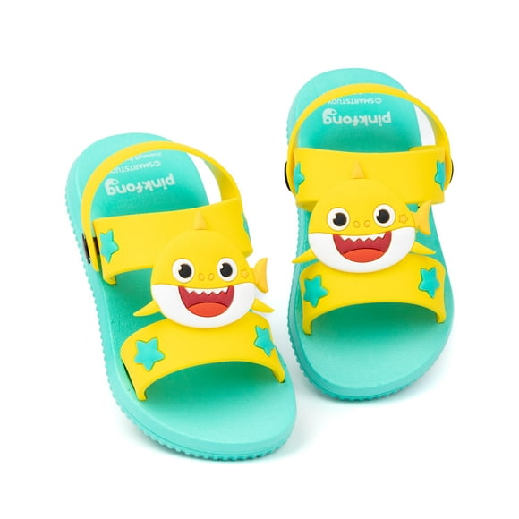 Baby Shark Sandales Jaunes Unisexes pour Enfants