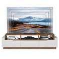 thumbnail image 7 of BELLEZE 70" Modern TV Stand for TV up to 70", Home Entertainment Center with Open Shelves and Drawers, Media Console Table, Wood Storage Cabinet for Living Room, Bedroom - Broadway (White), 7 of 7