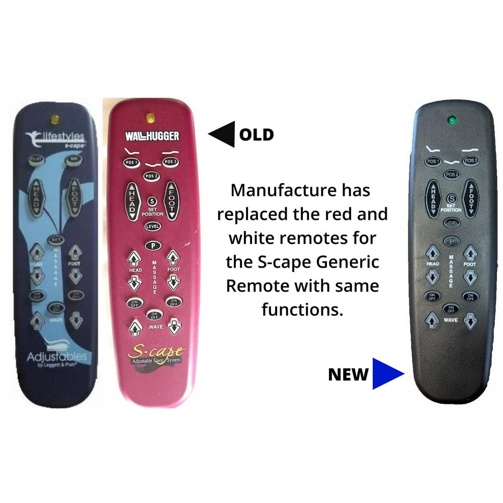 Leggett & Platt Replacement Adjustable Bed Remotes, All Models and