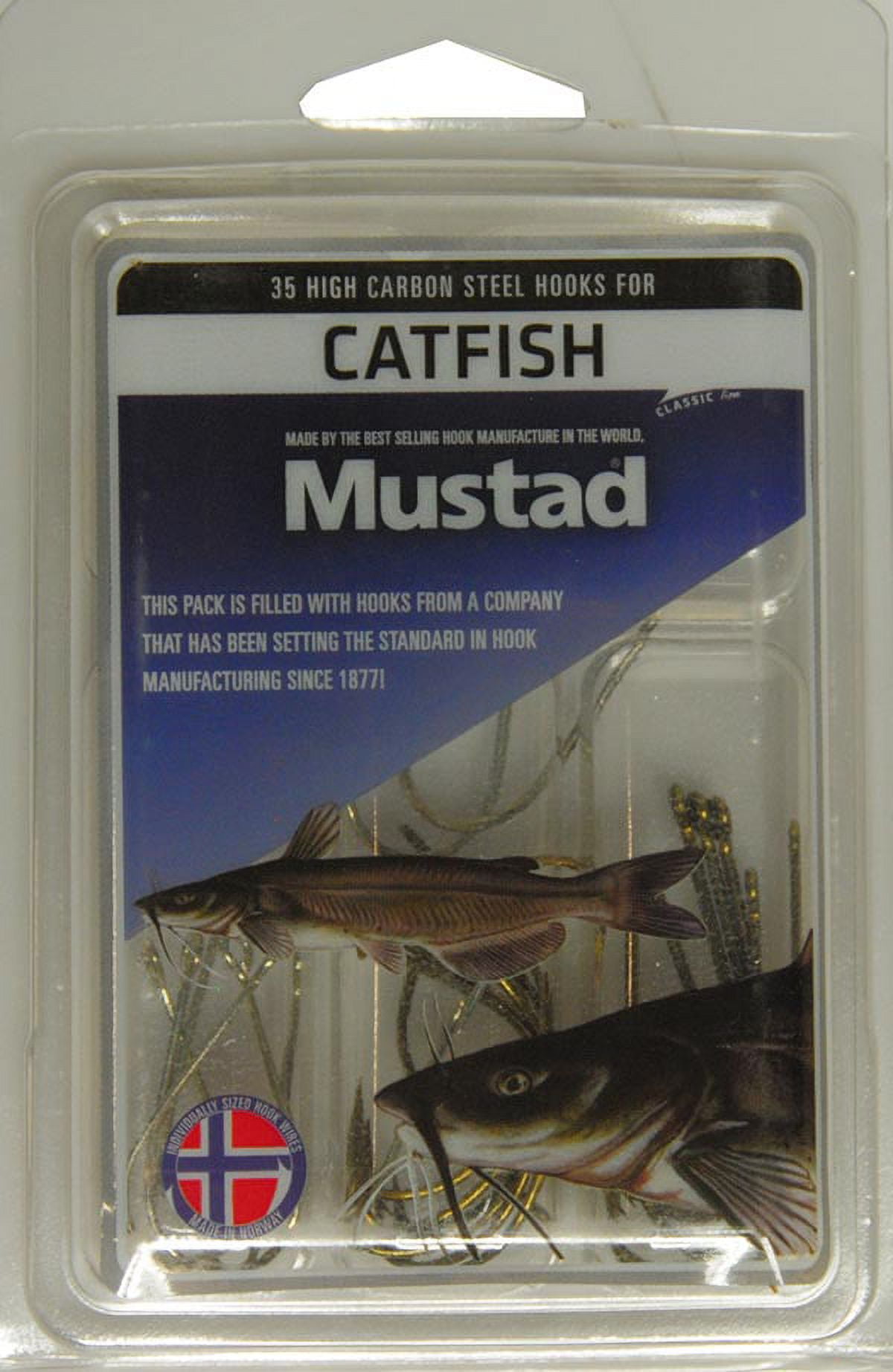 Mustad Assorted Catfish Hook Kit - Asstd 35pc 
