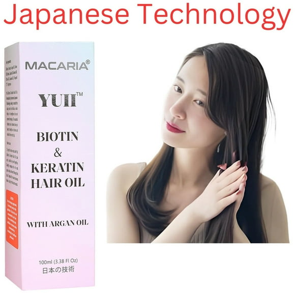 YUII Keratin Oil for Healthy Hair | hair oil | hair oil for black hair | for dry hair |oil for long hair growth | hair oil for long straight hair