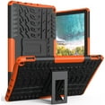 thumbnail image 1 of Pour Étui pour Tablette F I R E HD 10 2021, Étui de Protection Robuste à Double Couche Antichoc Résistant aux Impacts avec Béquille Compatible avec Fire HD 10 Case & 10 Plus 11th Generation Not For IPad 10.1, 1 of 7