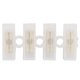 thumbnail image 3 of Bloque De Conector De Cable, Tipo Pasante 20 Piezas Conector Industrial 10A Suministros Industriales Bloque De Tira De Terminales Para Electricidad De Fábrica Para Electricidad, 3 of 7