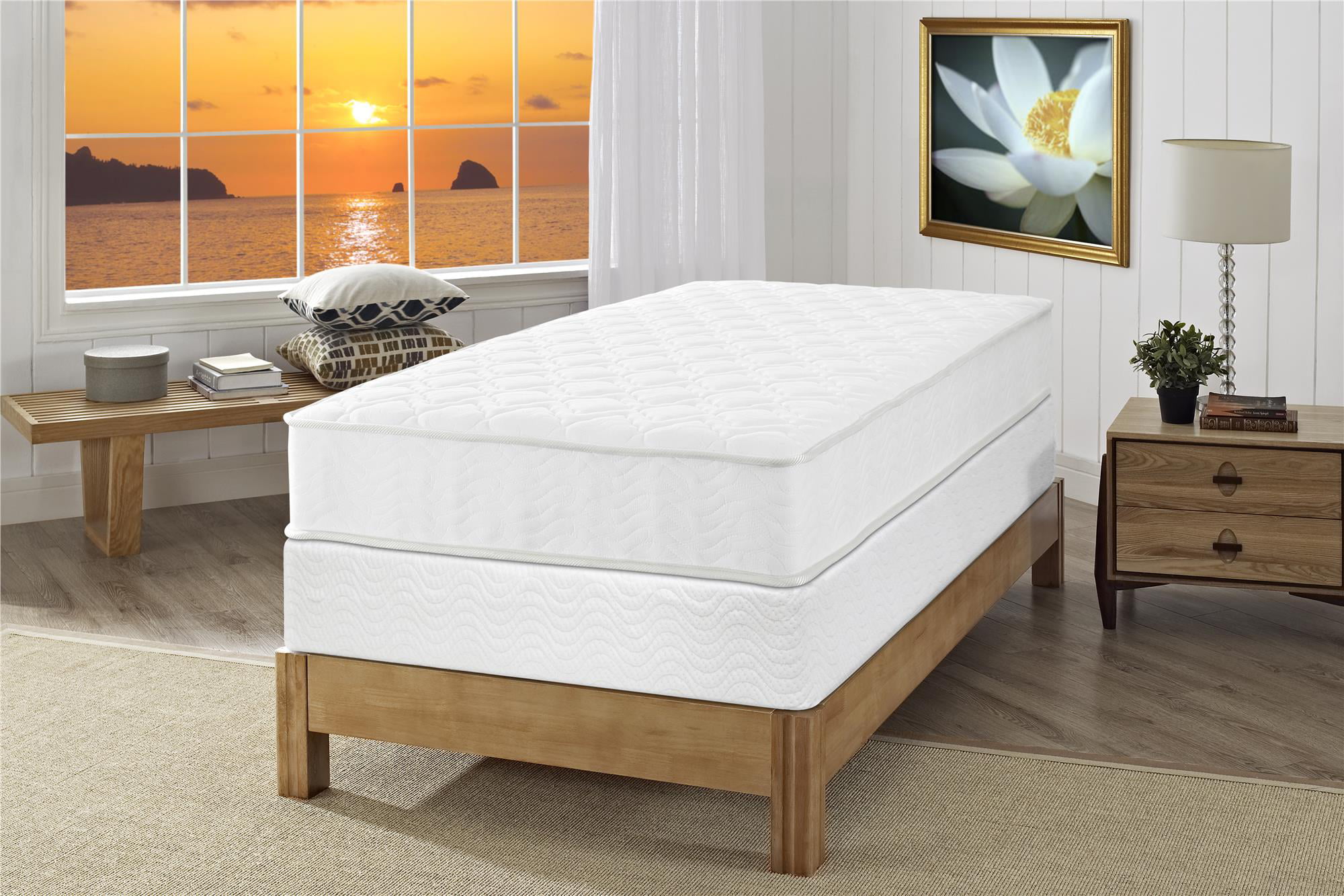 Signature Sleep GOLD Full Size 8 Inch Independently Encased Coil Bed Mattress 