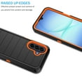 thumbnail image 3 of For Samsung Galaxy A17 5G Case with Built-in Screen Protector and Belt-Clip Holster, Tekcoo Military Grade Shockproof Rugged Protective Phone Case Kickstand Cover for Galaxy A17 5G - Orange, 3 of 9