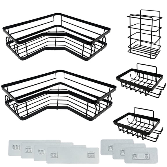 Ogetok Bathroom Storage Rack Freestanding with Shelves for Bathroom Essentials Towels and Toiletries Space Saving Design