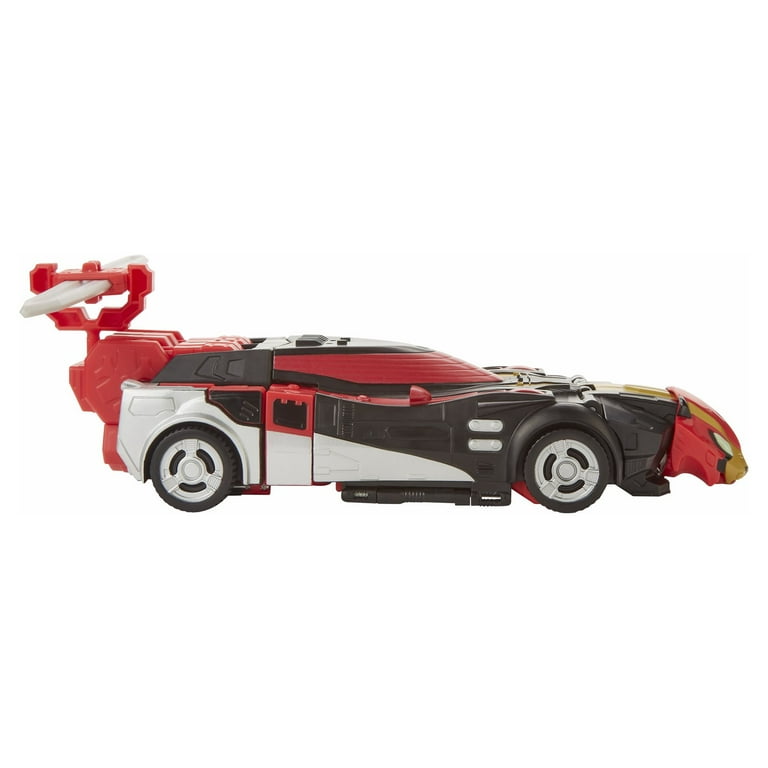 Power Rangers Beast Morphers Beast Racer Zord Converting Action
