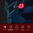 thumbnail image 3 of TAIOU USB Wired Gaming Headset Virtual 7.1 Surround Sound Headphones E-Sports Earphone with Microphone Red Breathing LED Light for PC Laptop, 3 of 5