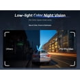 thumbnail image 5 of Pelsee 4K+2.5K Mirror Dash Cam with Front Starvis 2 IMX678 & Rear IMX335, 12" Rear View Mirror Camera, Color Night Vision, 5.8GHz WiFi, ADAS & BSD, Included OBD Hardwire Kit, 128GB Card, P12 Pro Max, 5 of 10