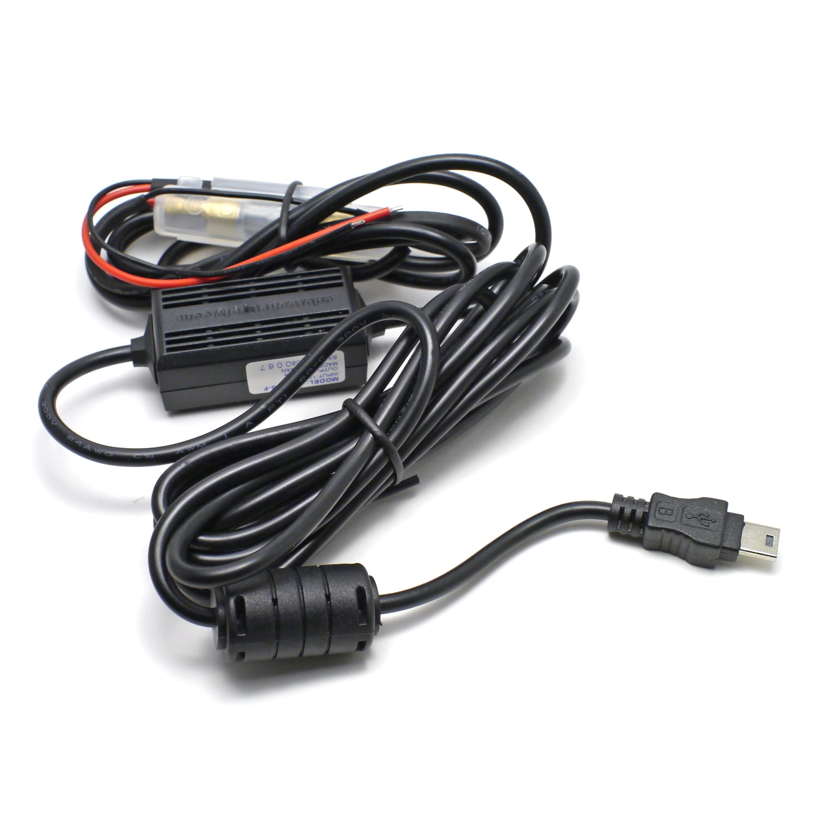 EDO Tech Ultra Compact 5V Mini USB Direct Hardwire Car Charger Cable
